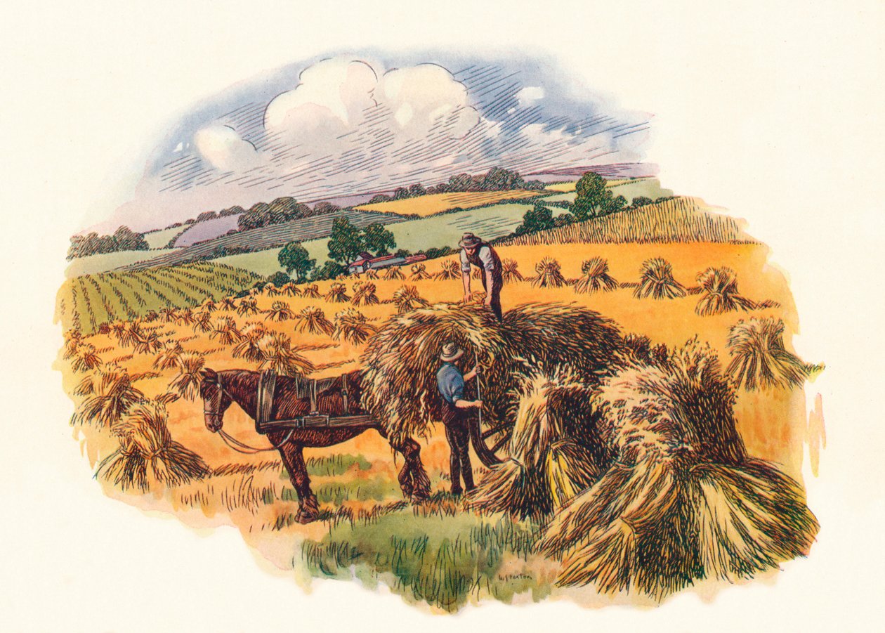 Żniwa w Tolpuddle, 1824, 1934 autorstwa Unbekannt