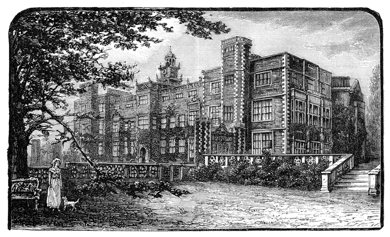 Hatfield House, Hertfordshire, 1900 autorstwa Unbekannt