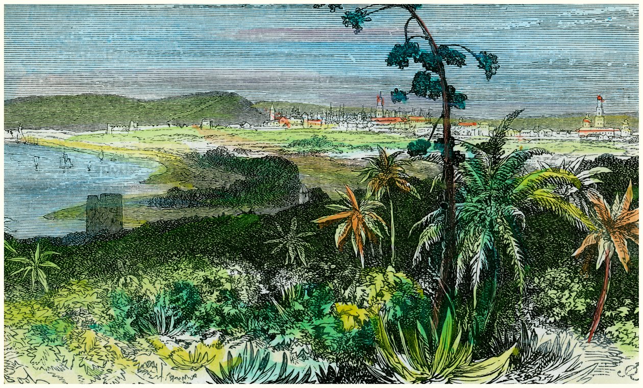 Hawana, Kuba, ok. 1880 r. autorstwa Unbekannt
