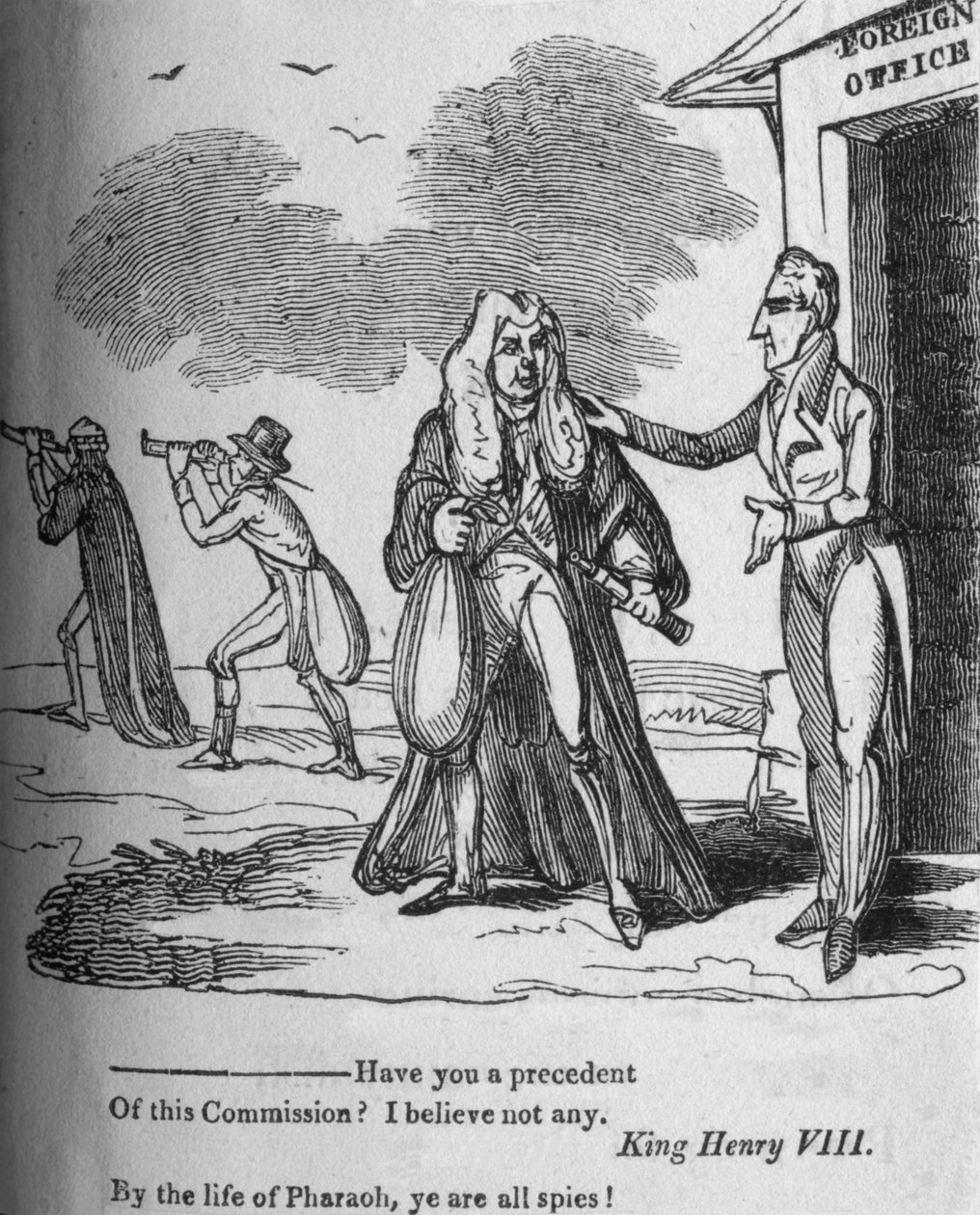 Czy macie precedens tej Komisji, wierzę, że nie, około 1820 roku. autorstwa Unbekannt