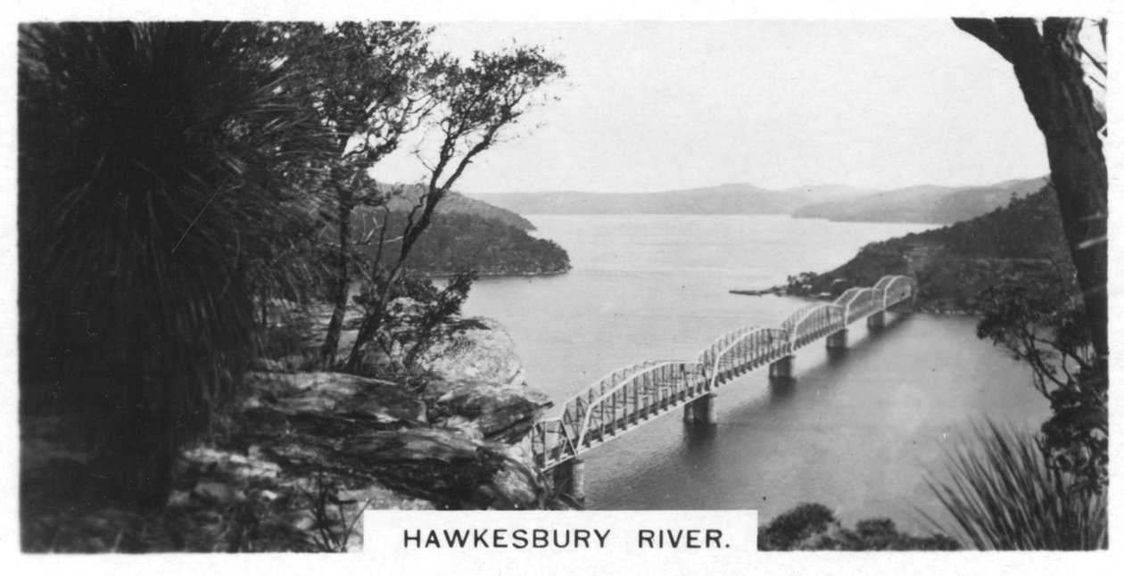 Rzeka Hawkesbury, Australia, 1928 autorstwa Unbekannt