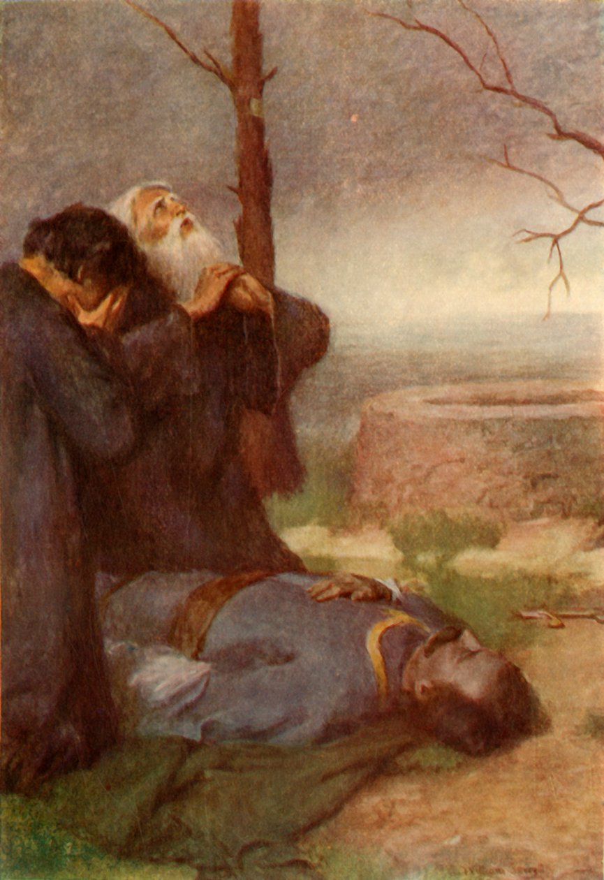 „Głośno opłakiwał losy Marko”, 1917. autorstwa Unbekannt