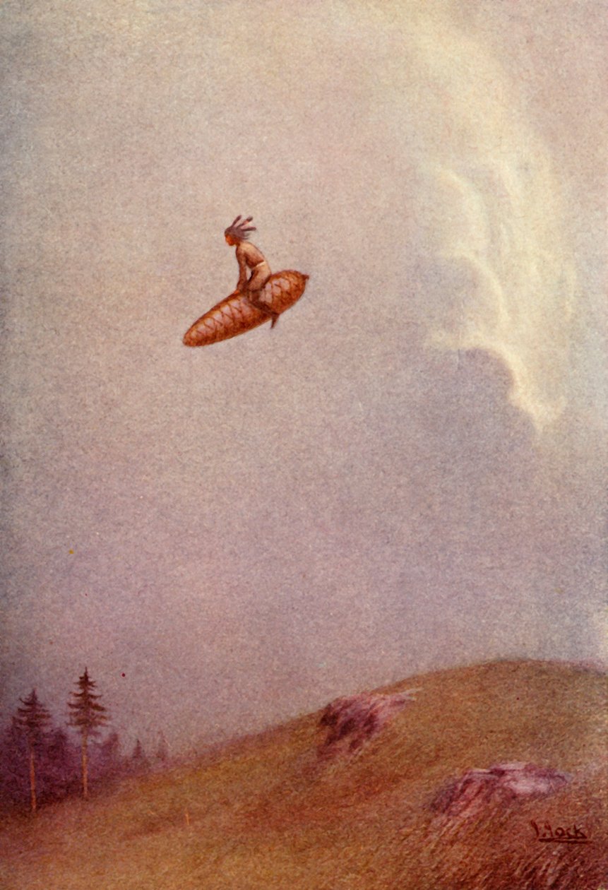 „Jechał z wiatrem”, 1914. autorstwa Unbekannt