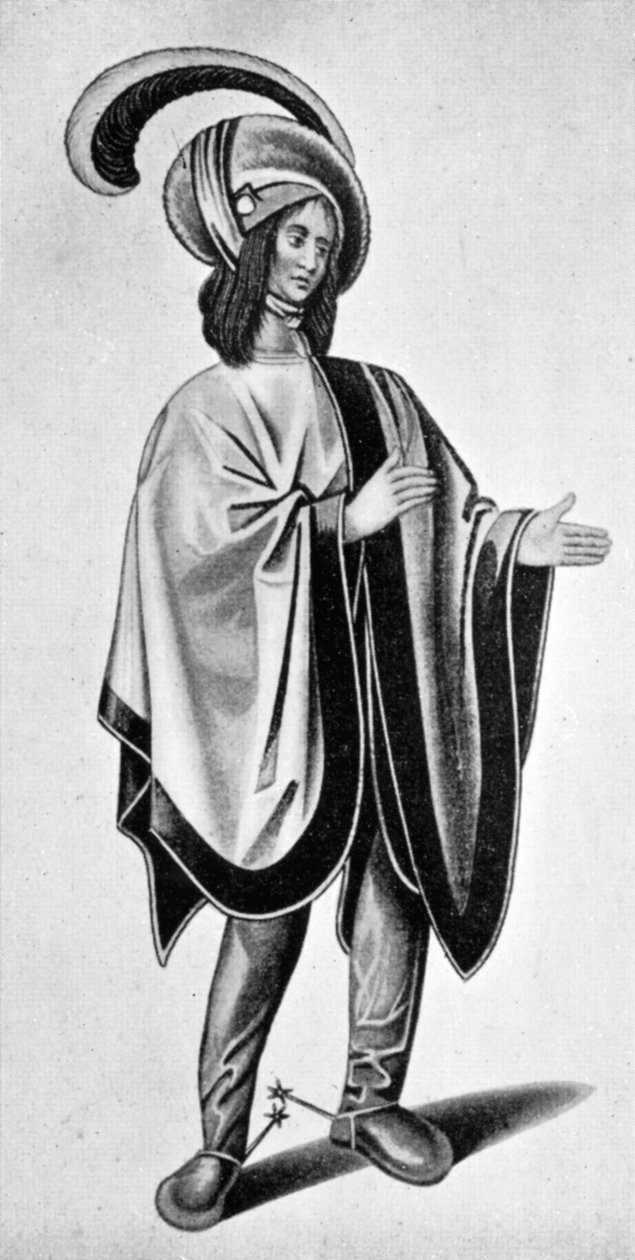 Nakrycie głowy, koniec XV-początek XVI wieku, 1910 autorstwa Unbekannt
