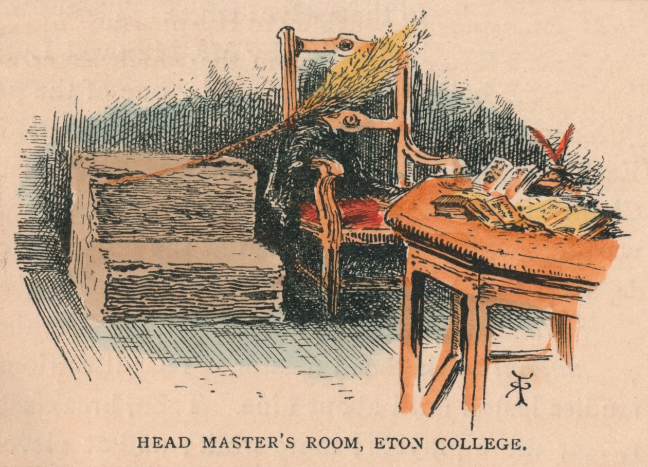 Head Masters Room, Eton College, XIX wiek. autorstwa Unbekannt
