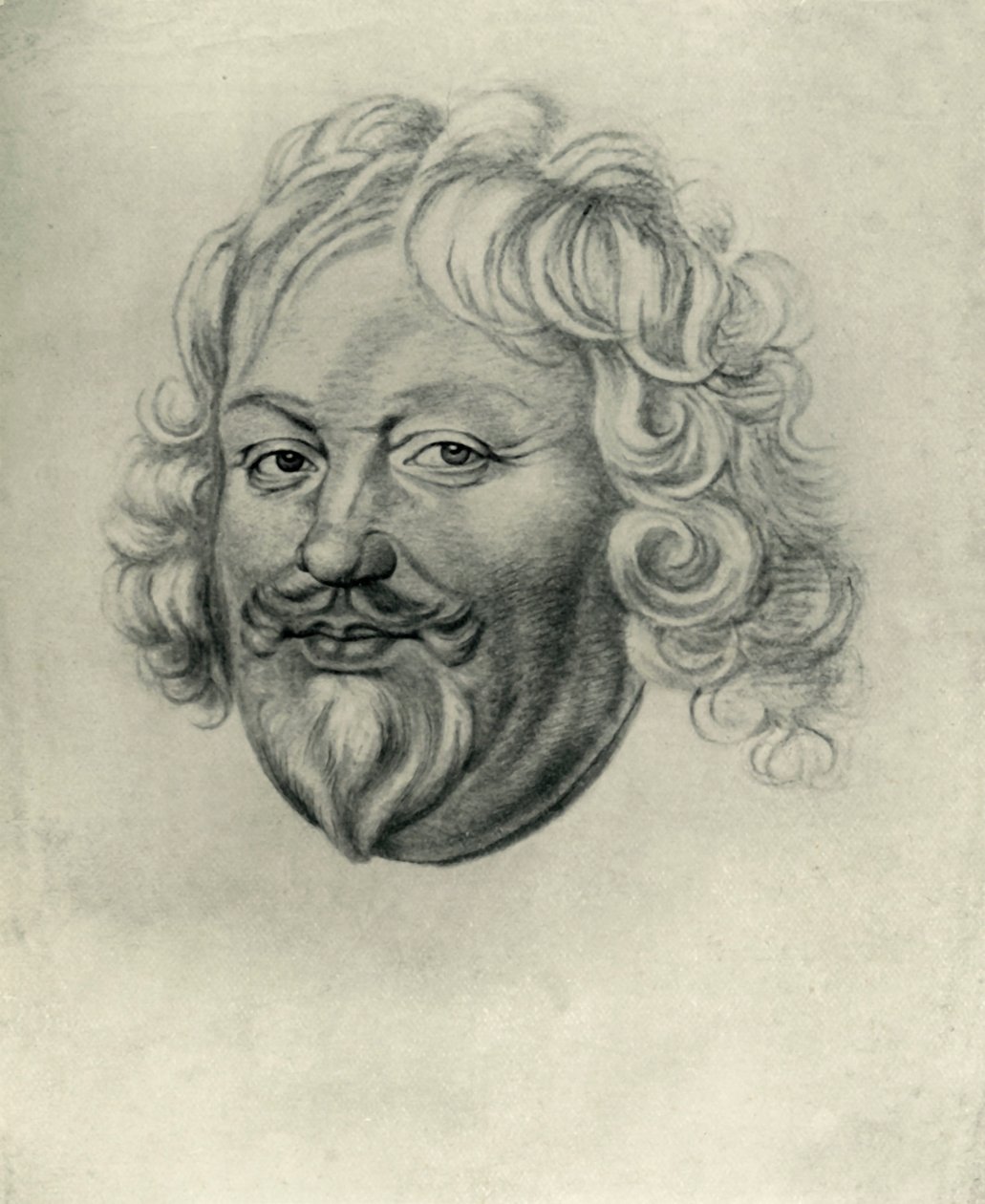 Głowa mężczyzny, ok. 1630, 1907. autorstwa Unbekannt