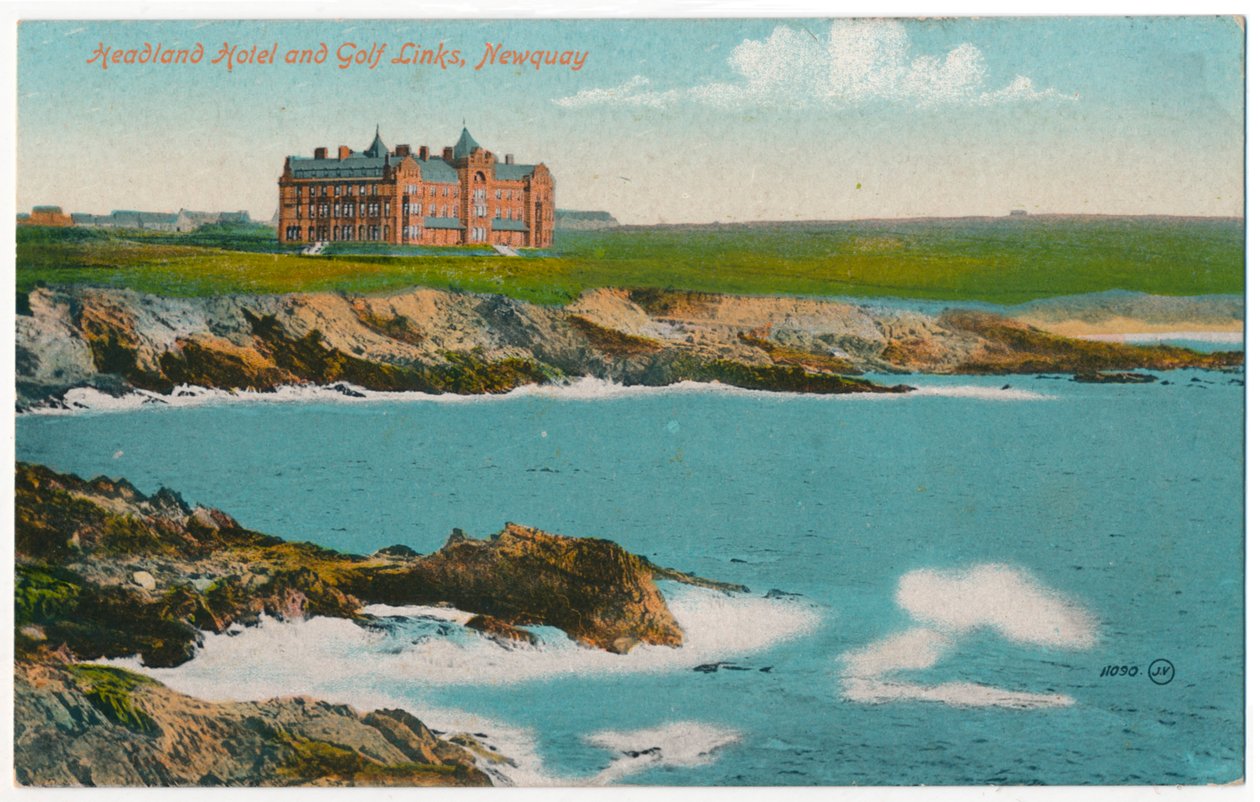 Headland Hotel and Golf Links, Newquay, c1910 autorstwa Unbekannt