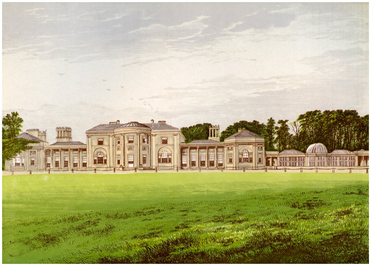 Heaton Park, Lancashire, dom hrabiego Wilton, ok. 1880 r. autorstwa Unbekannt
