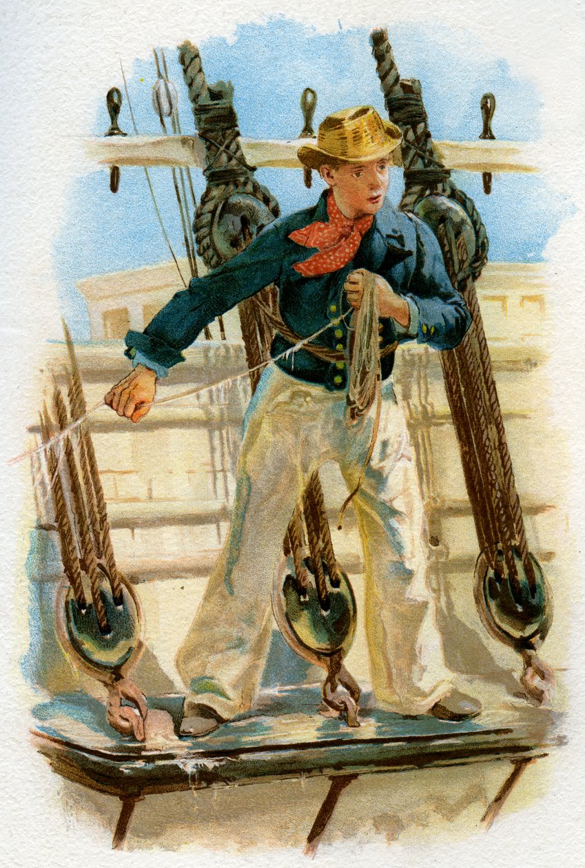 Falowanie ołowiu, XVIII wiek c1890-c1893 autorstwa Unbekannt