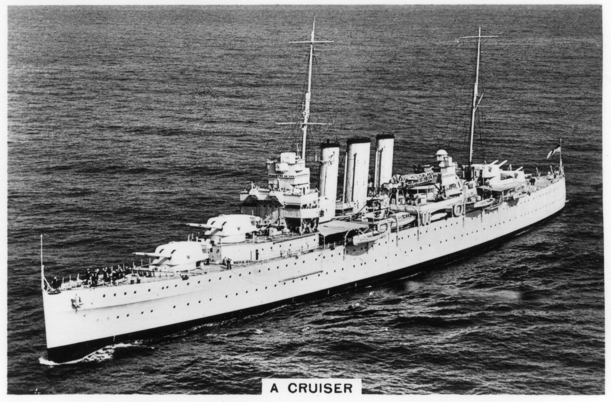 Ciężki krążownik HMS Devonshire, 1937 autorstwa Unbekannt