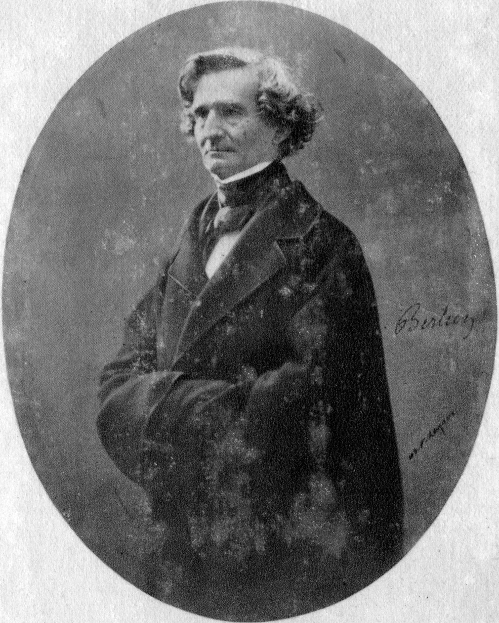 Hector Berlioz, francuski kompozytor romantyczny, c1845-1869 autorstwa Unbekannt
