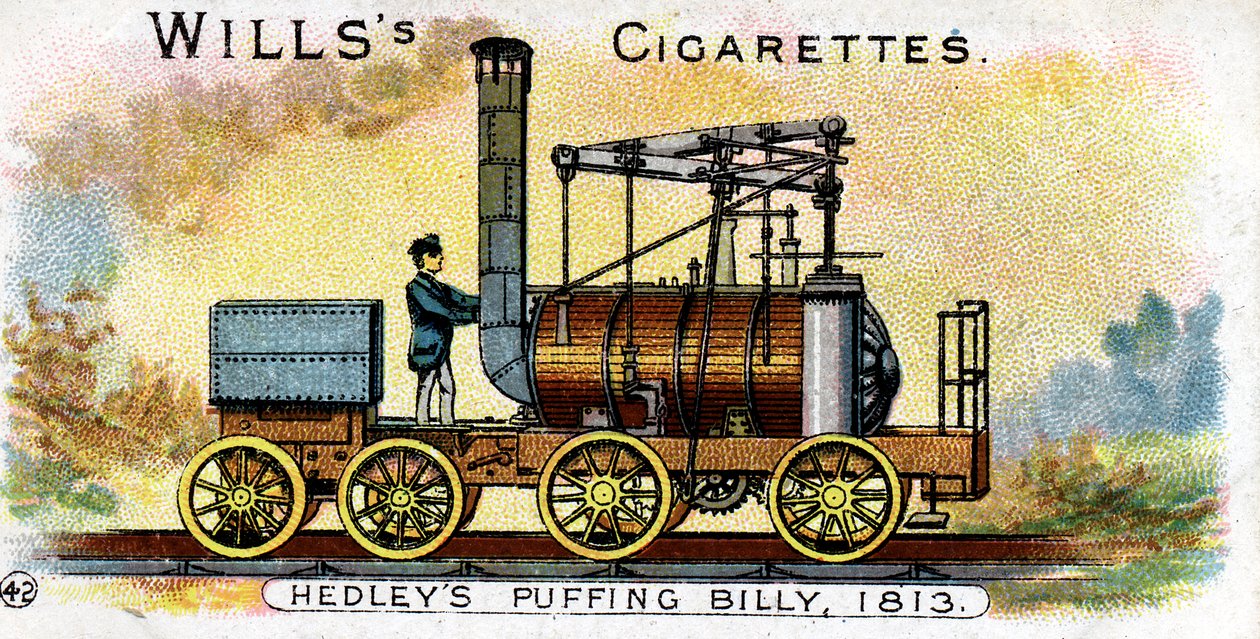 Hedleys Puffing Billy, 1813 1901 autorstwa Unbekannt