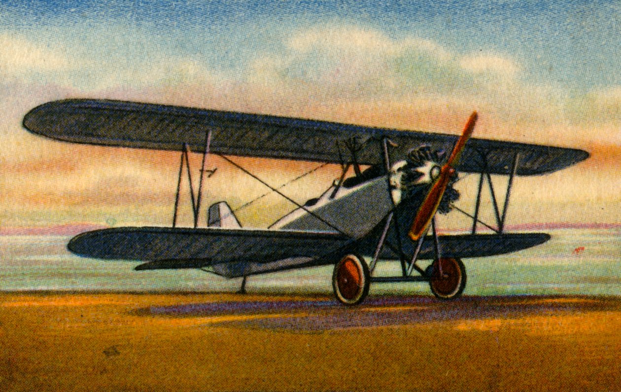Dwupłatowiec Heinkel HD 32, lata 20., 1932. autorstwa Unbekannt