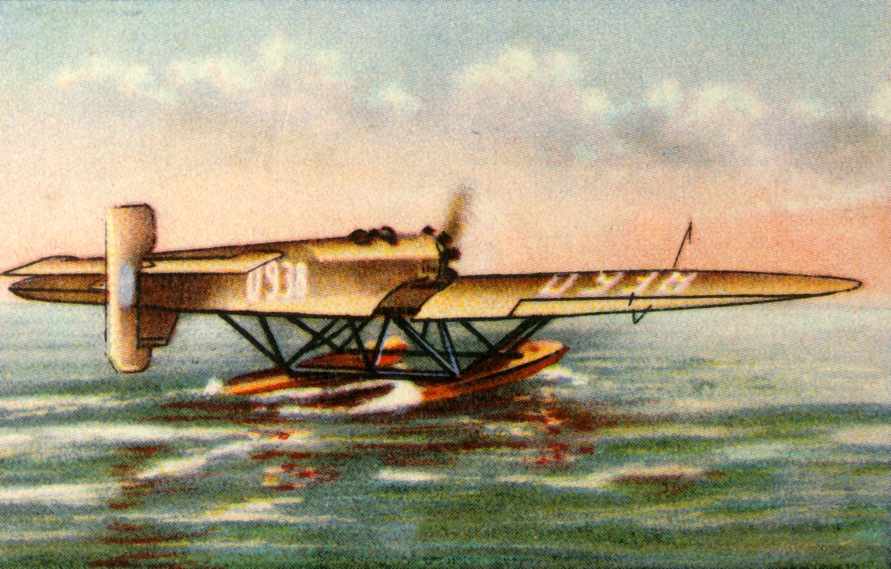 Wodnosamolot Heinkel He 5b, lata 20., 1932. autorstwa Unbekannt