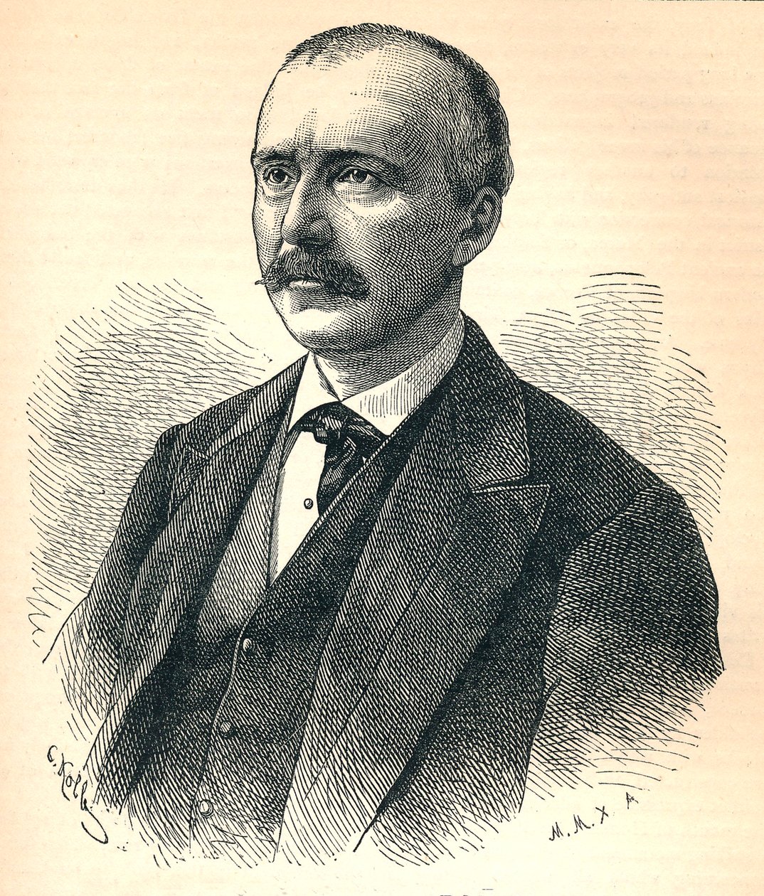 Heinrich Schliemann, 1822-1890, niemiecki archeolog, 1893 autorstwa Unbekannt