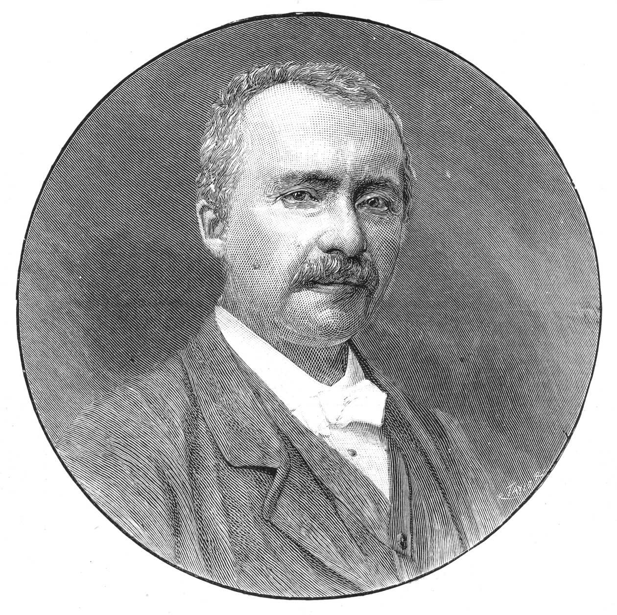 Heinrich Schliemann, niemiecki archeolog, 1891 autorstwa Unbekannt