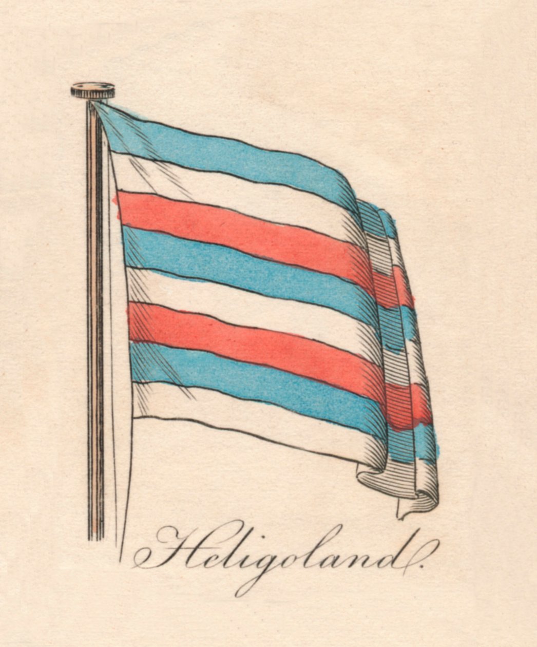 Helgoland, 1838 autorstwa Unbekannt