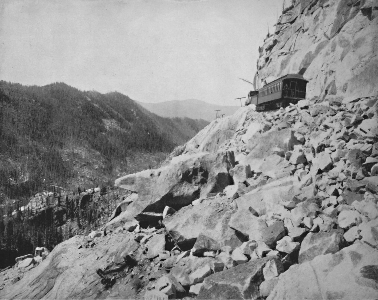 Hellgate, w Kolorado, XIX wiek autorstwa Unbekannt