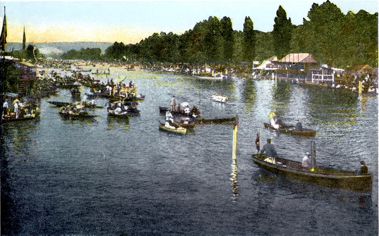 Regaty Henley, Oxfordshire, XX wiek autorstwa Unbekannt