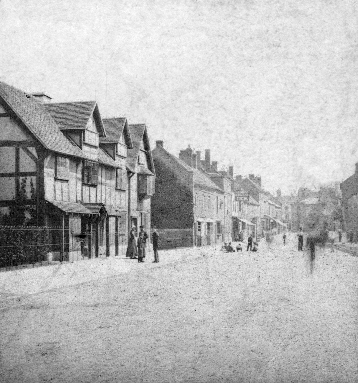 Henley Street, Stratford-upon-Avon, Warwickshire, koniec XIX wieku autorstwa Unbekannt