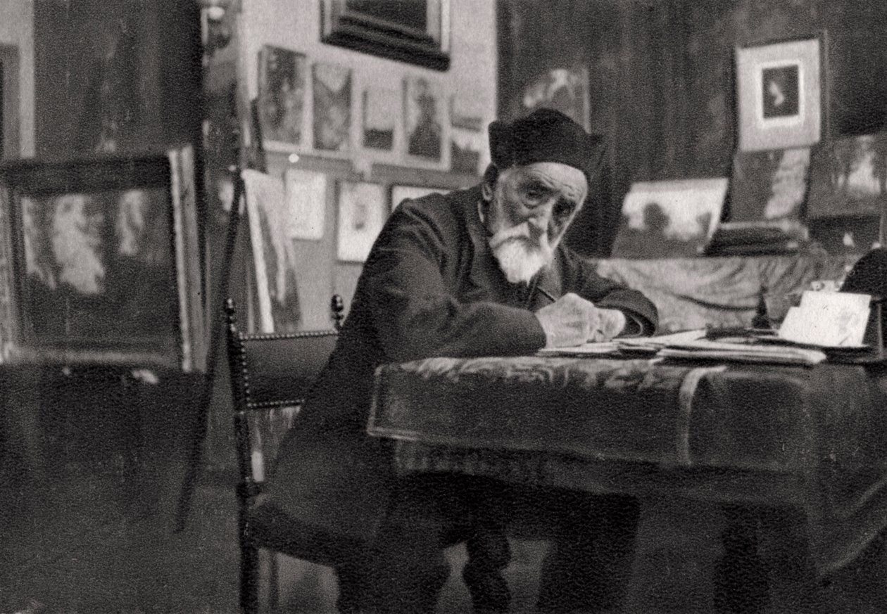 Henri-Joseph Harpignies, francuski artysta, 1905 autorstwa Unbekannt