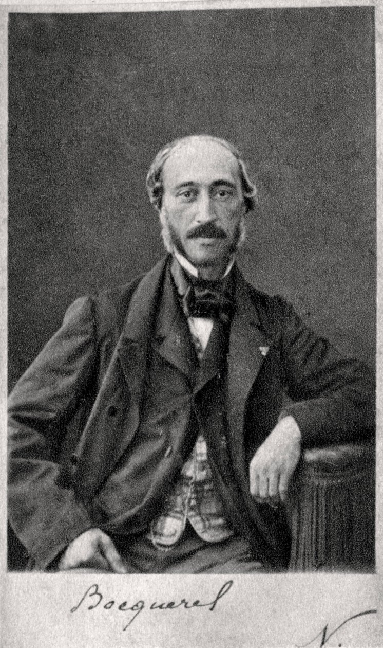 Henri Becquerel, fizyk francuski, koniec XIX lub początek XX wieku autorstwa Unbekannt
