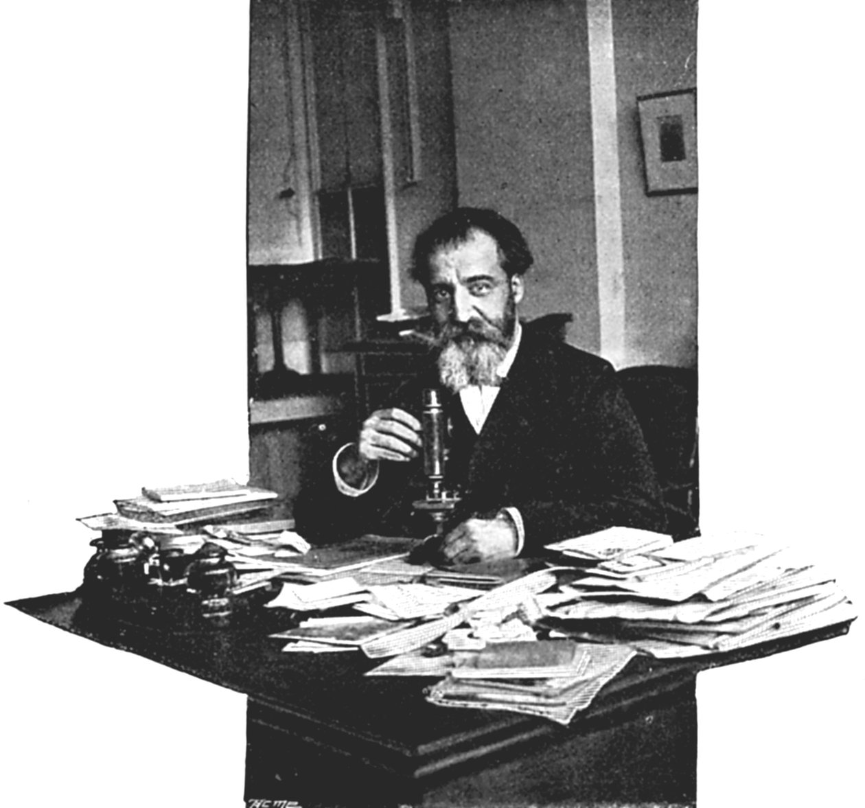 Henri Moissan, francuski chemik, 1900 autorstwa Unbekannt