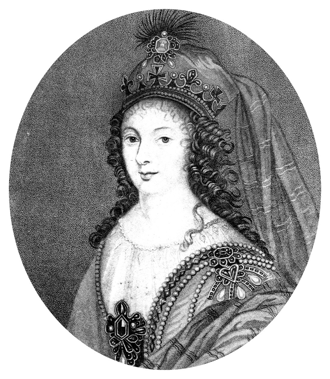 Henrietta, księżna Orleanu, 1799 autorstwa Unbekannt