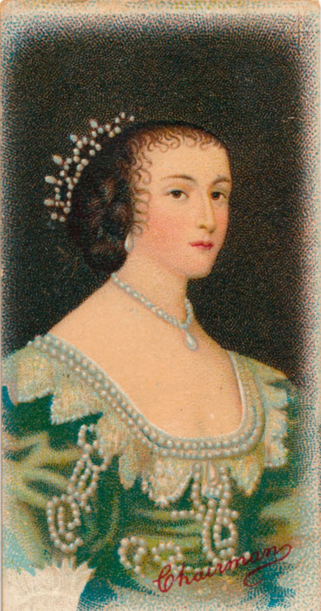 Henrietta Maria z Francji 1609-1669, królowa małżonka Anglii, Szkocji i Irlandii, 1912 autorstwa Unbekannt