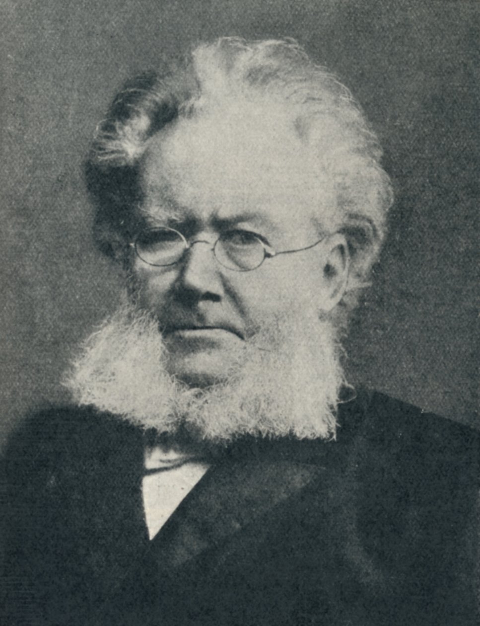 Henrik Ibsen - W okresie rozkwitu swojego sukcesu, ok. 1897, ok. 1925 autorstwa Unbekannt
