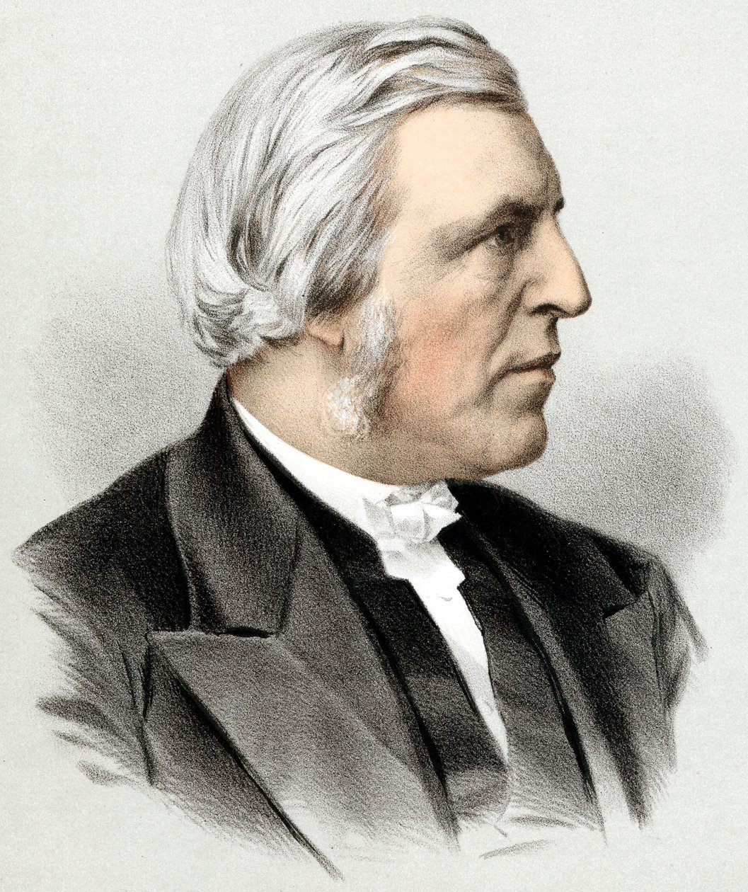 Henry Allon 1818-1892, angielski boski kongregacyjny, c1880 autorstwa Unbekannt