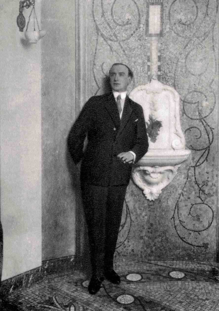 Henry Bataille, francuski dramaturg i poeta, 1913 autorstwa Unbekannt