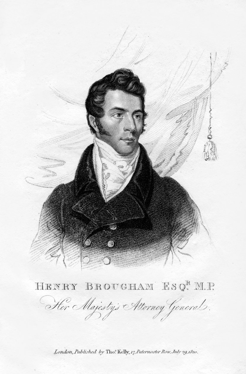 Henry Brougham, prokurator generalny, 1820 autorstwa Unbekannt