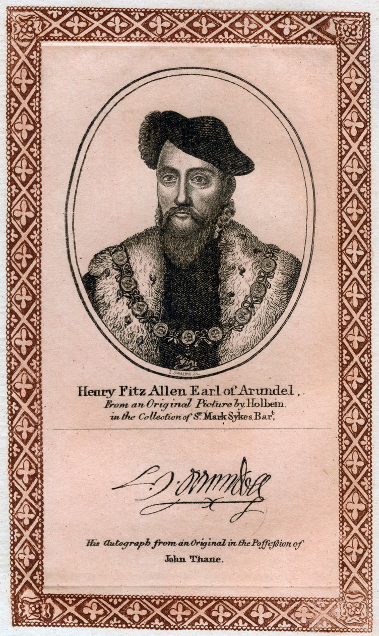 Henry Fitzalan, 19 hrabia Arundel autorstwa Unbekannt