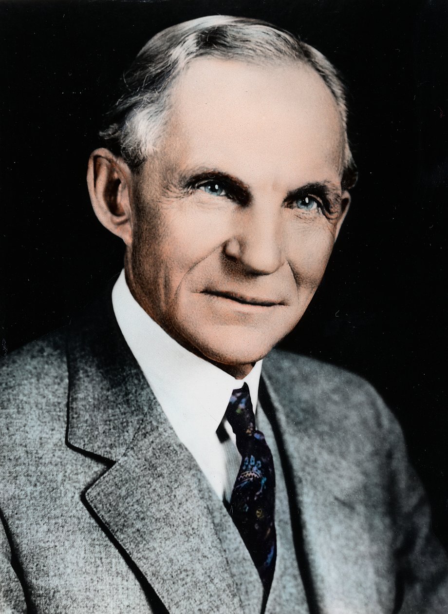 Henry Ford, amerykański inżynier i producent samochodów, c1910-c1930 autorstwa Unbekannt