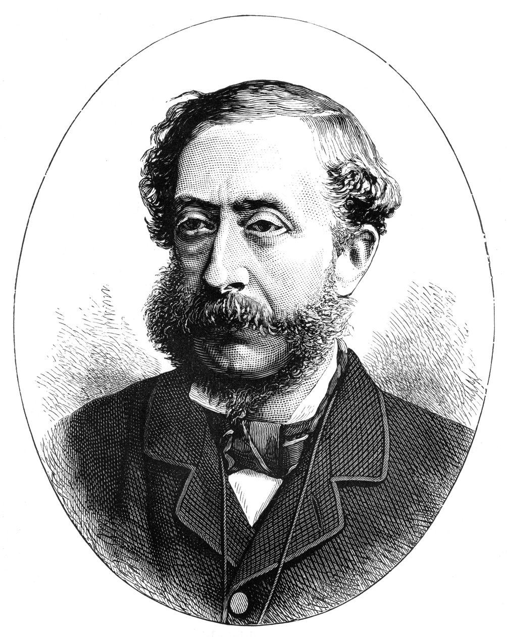 Henry Howard Molyneux Herbert 1831-1890, 4. hrabia Carnarvon autorstwa Unbekannt