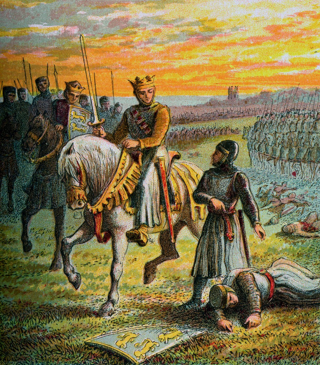 Henryk III i baronowie, ok. 1850 autorstwa Unbekannt