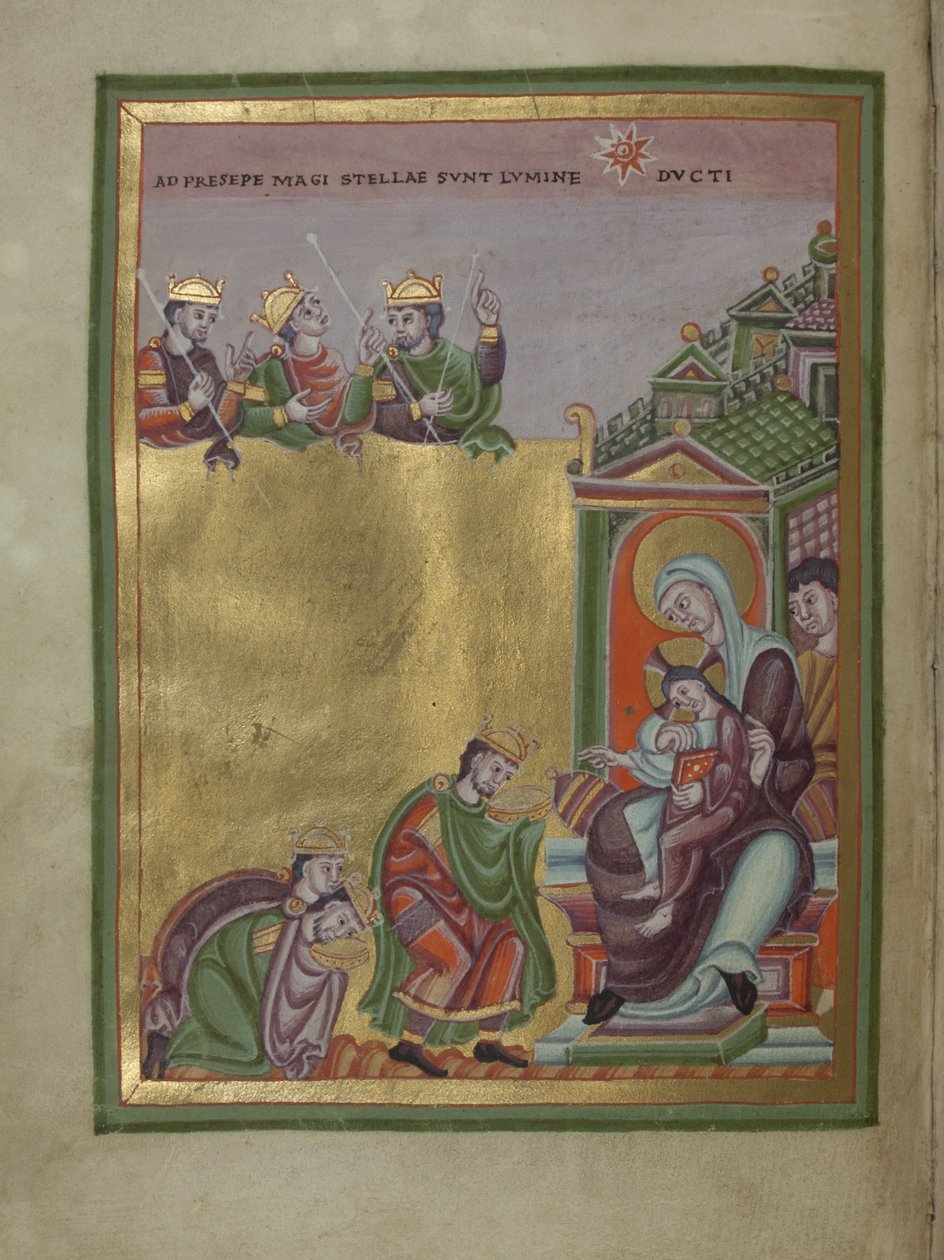 Henryk III, Ewangeliarz Świętego Cesarza Rzymskiego dla Henryka III, 10391043 autorstwa Unbekannt