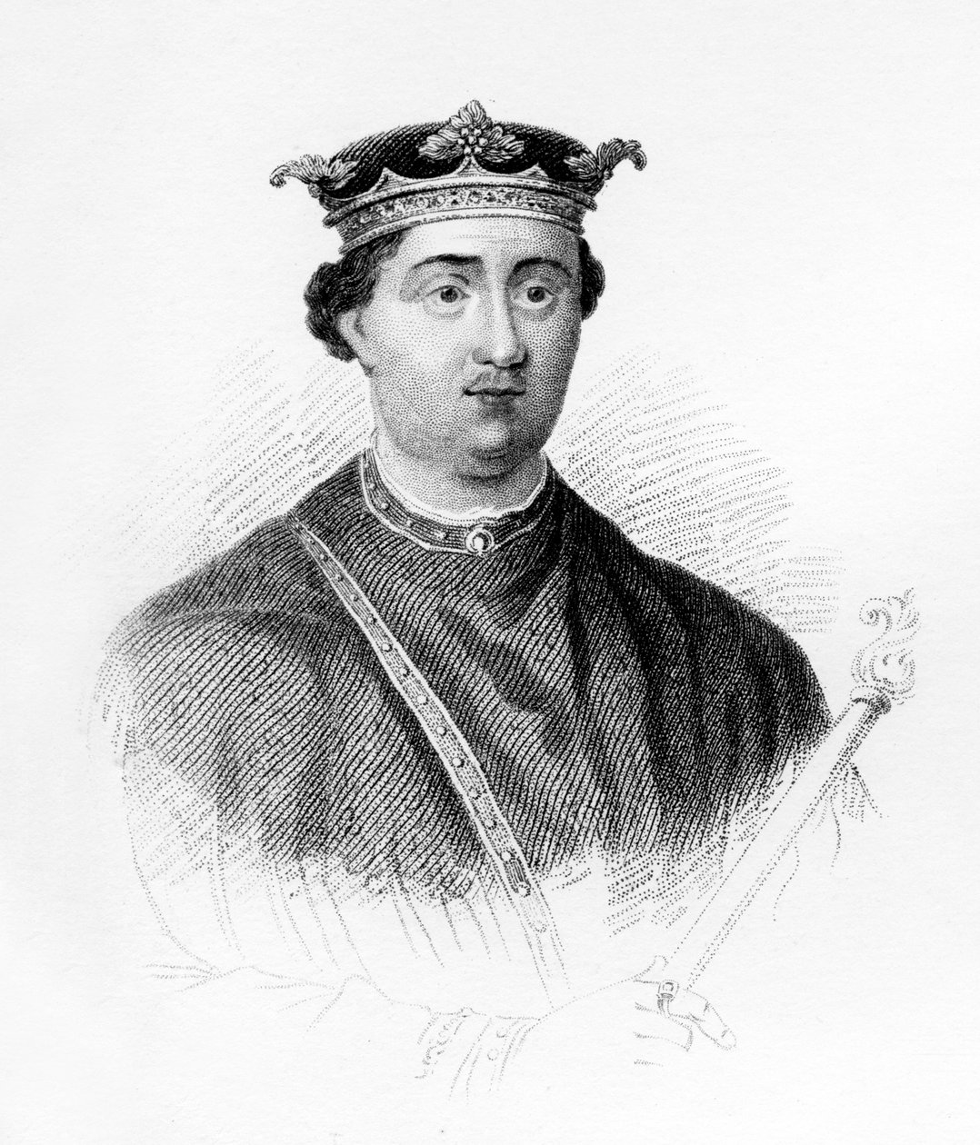 Henryk II, król Anglii, ok. 1850 autorstwa Unbekannt