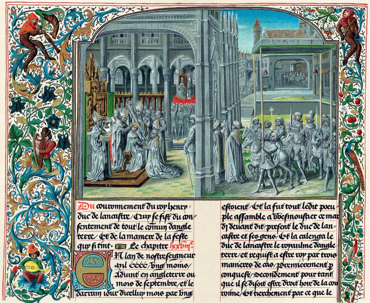 Henryk IV 1367-1413, pierwszy król Lancastrów Anglii, 1399 autorstwa Unbekannt
