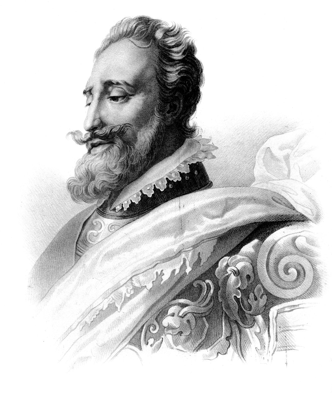 Henryk IV, król Francji autorstwa Unbekannt