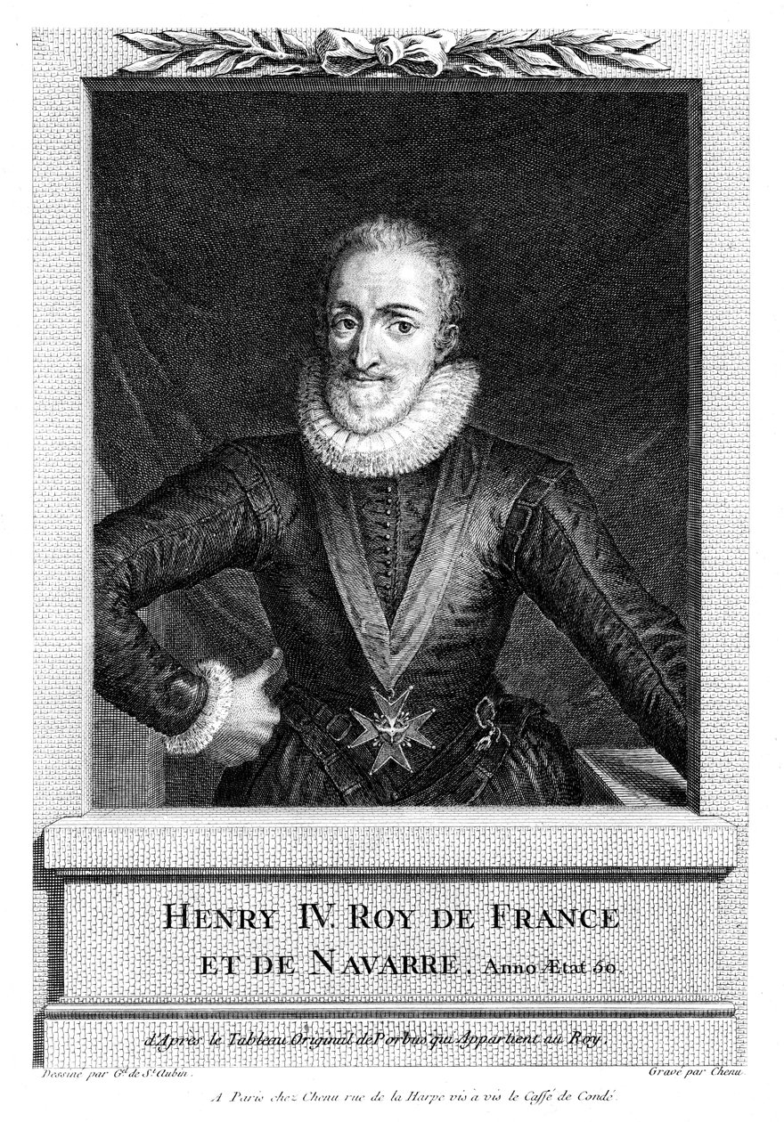 Henryk IV, król Francji autorstwa Unbekannt