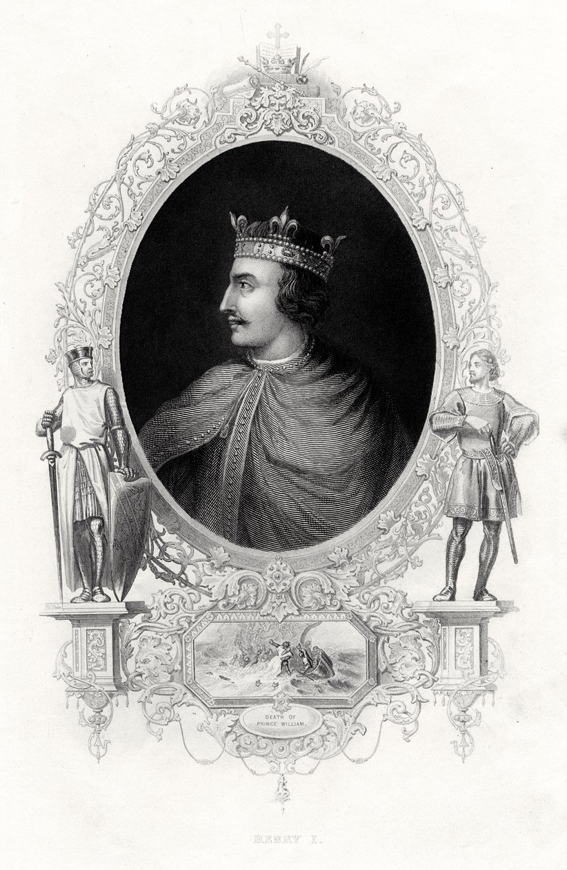 Henryk I, król Anglii, 1860 autorstwa Unbekannt