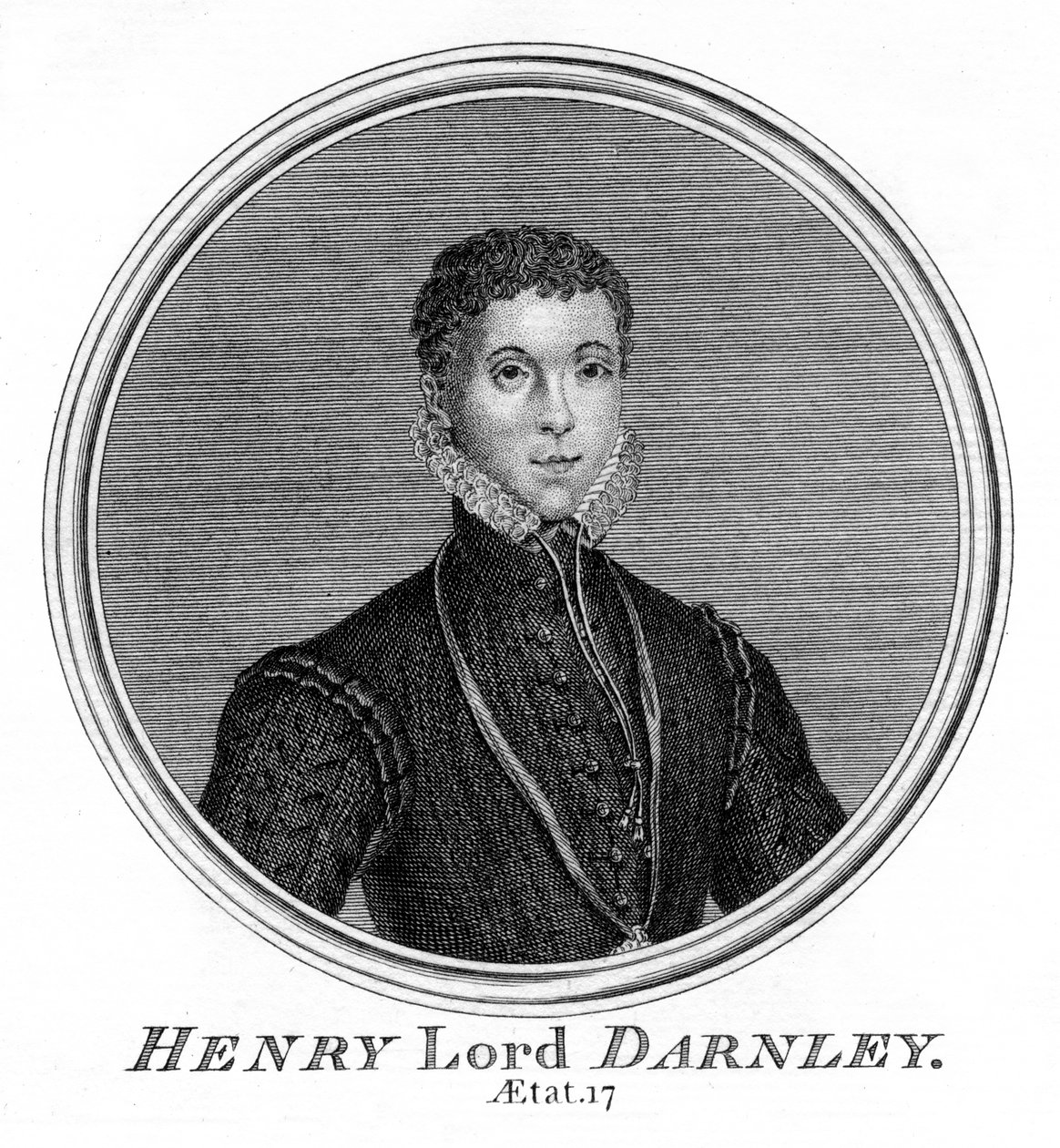 Henry Stuart, Lord Darnley, drugi mąż Marii, królowej Szkotów autorstwa Unbekannt