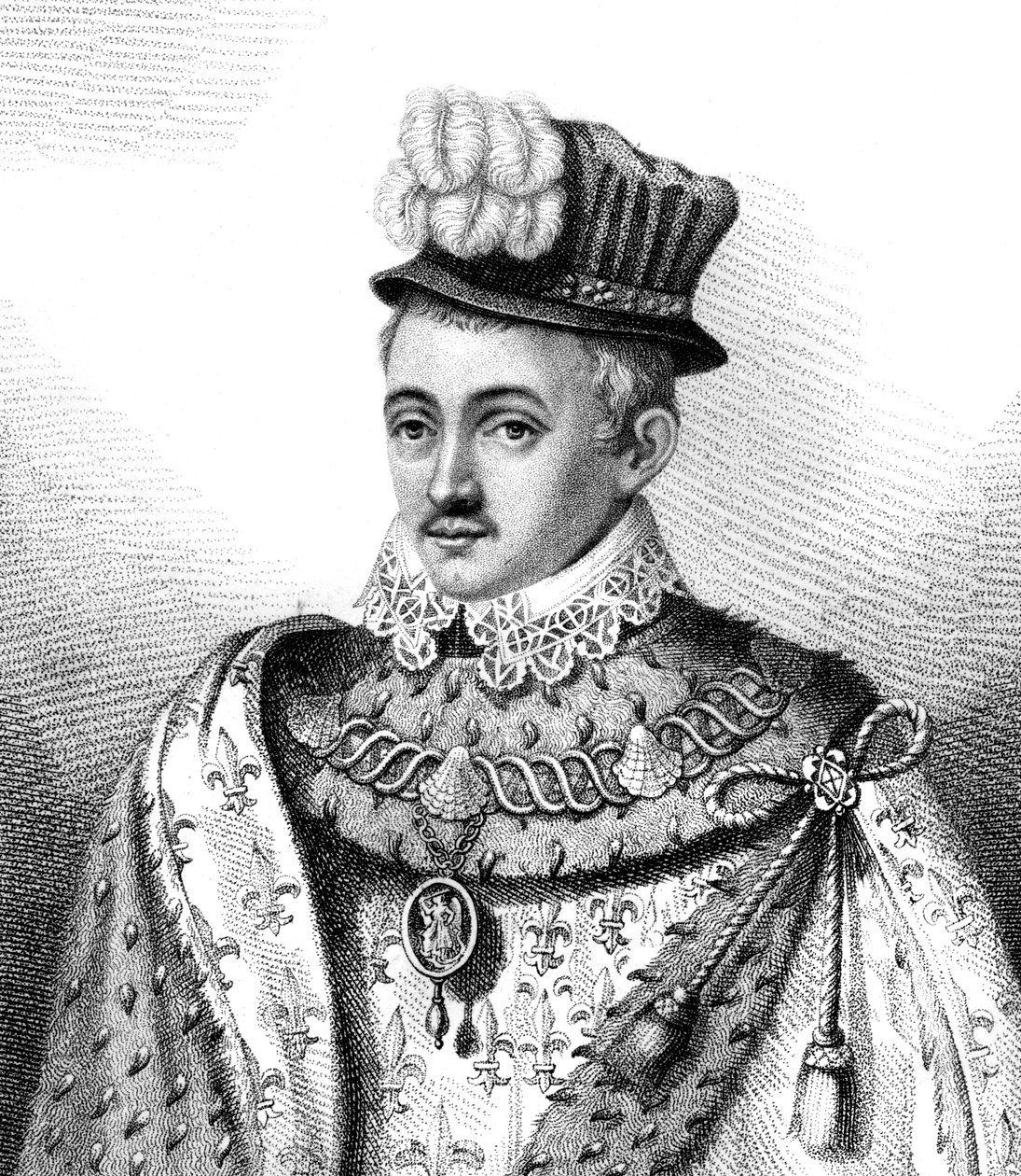 Henry Stuart, Lord Darnley, drugi mąż Marii, królowej Szkotów, 1803 autorstwa Unbekannt