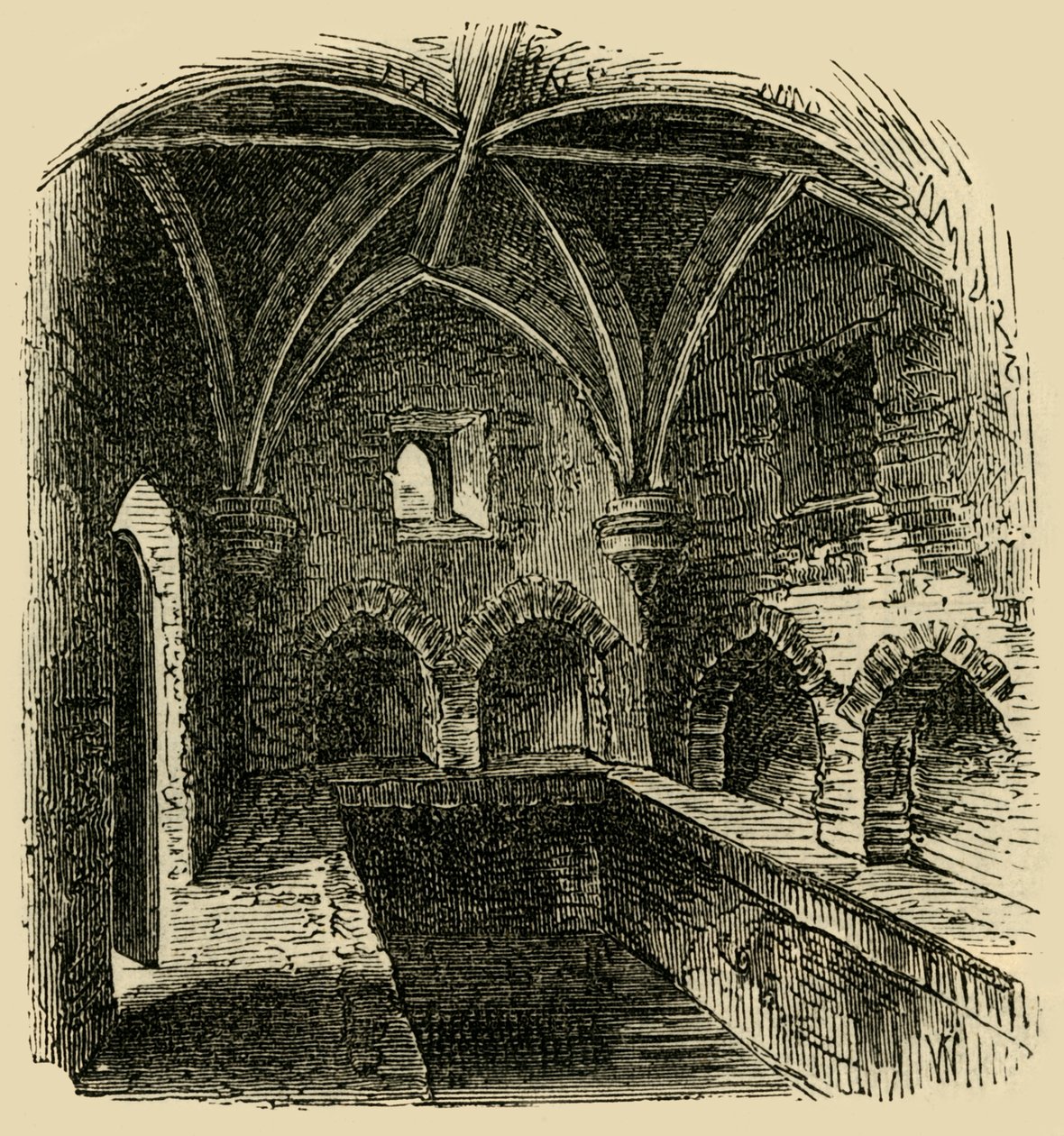 Kanał Henryka VIII, ok. 1876. autorstwa Unbekannt
