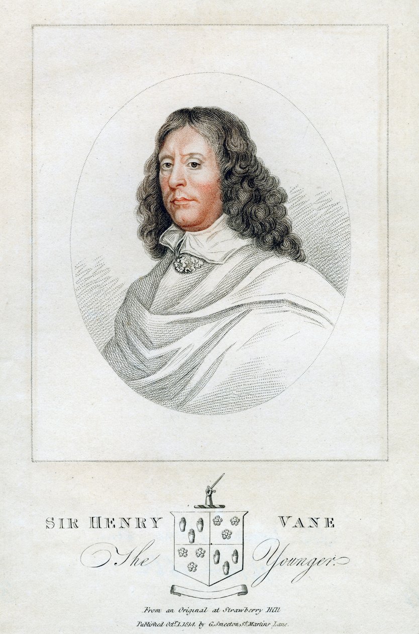 Henry Vane Młodszy, mąż stanu i poseł, 1814 autorstwa Unbekannt