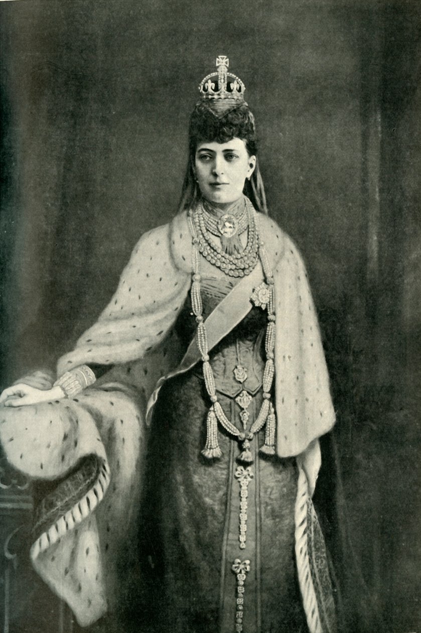Jej Wysokość Królowa Aleksandria, 1902. autorstwa Unbekannt