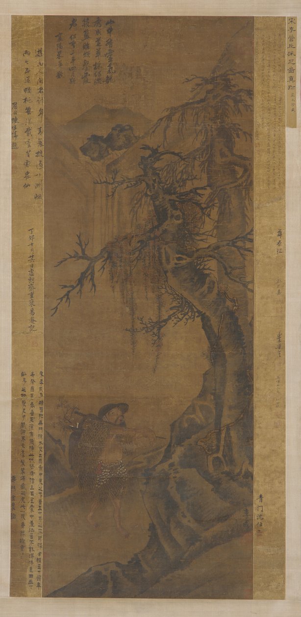 Zbieracz ziół, dynastia Ming, 1368-1644. autorstwa Unbekannt