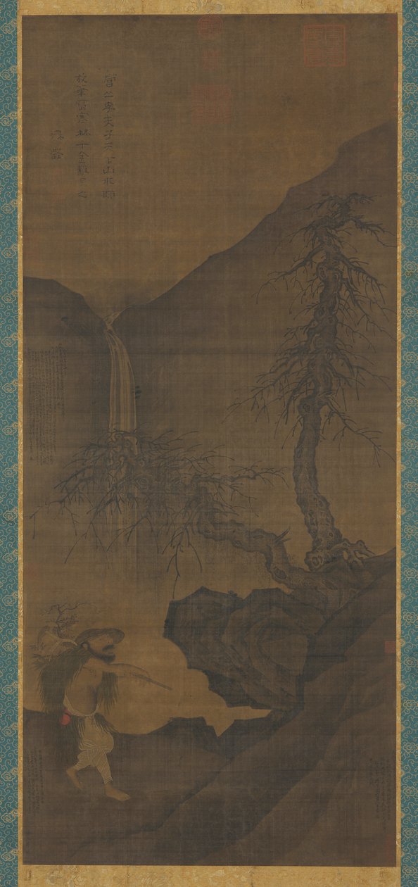 Zbieracz ziół, dynastia Ming, 1368-1644. autorstwa Unbekannt